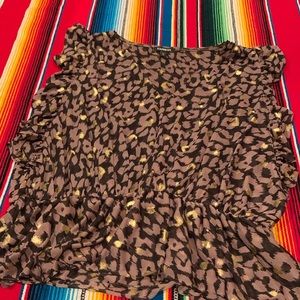 Leopard print Top from Express